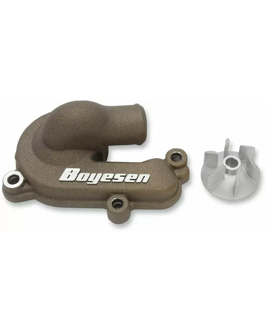 Комплект капак на водната помпа и работно колело BOYESEN COVER/IMP WATPUMP KTM Magnesium