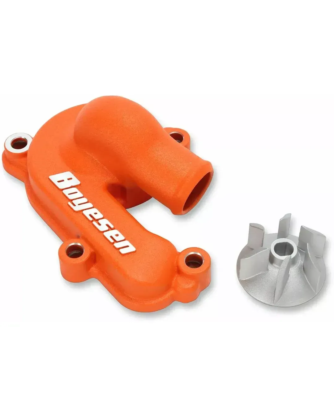 Комплект капак на водната помпа и работно колело BOYESEN COVER/IMP WATPUMP KTM Orange
