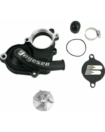 Комплект капак на водната помпа и работно колело BOYESEN COVER WATER PUMP RMZ450 Black