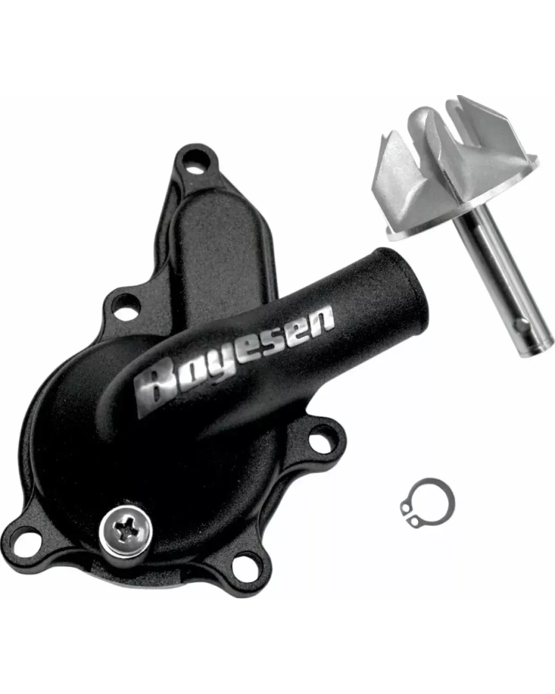 Комплект капак на водната помпа и работно колело BOYESEN CVR/IMP WATER PUMP LTR Black