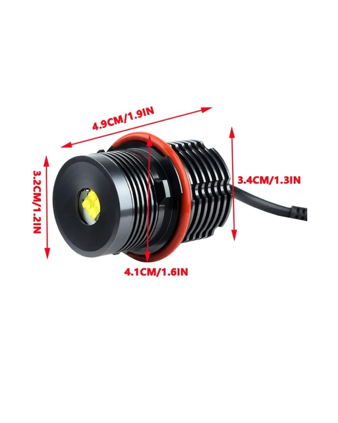 Комплект LED Angel Eyes крушки за BMW – CANBUS, бяла светлина, Plug & Play