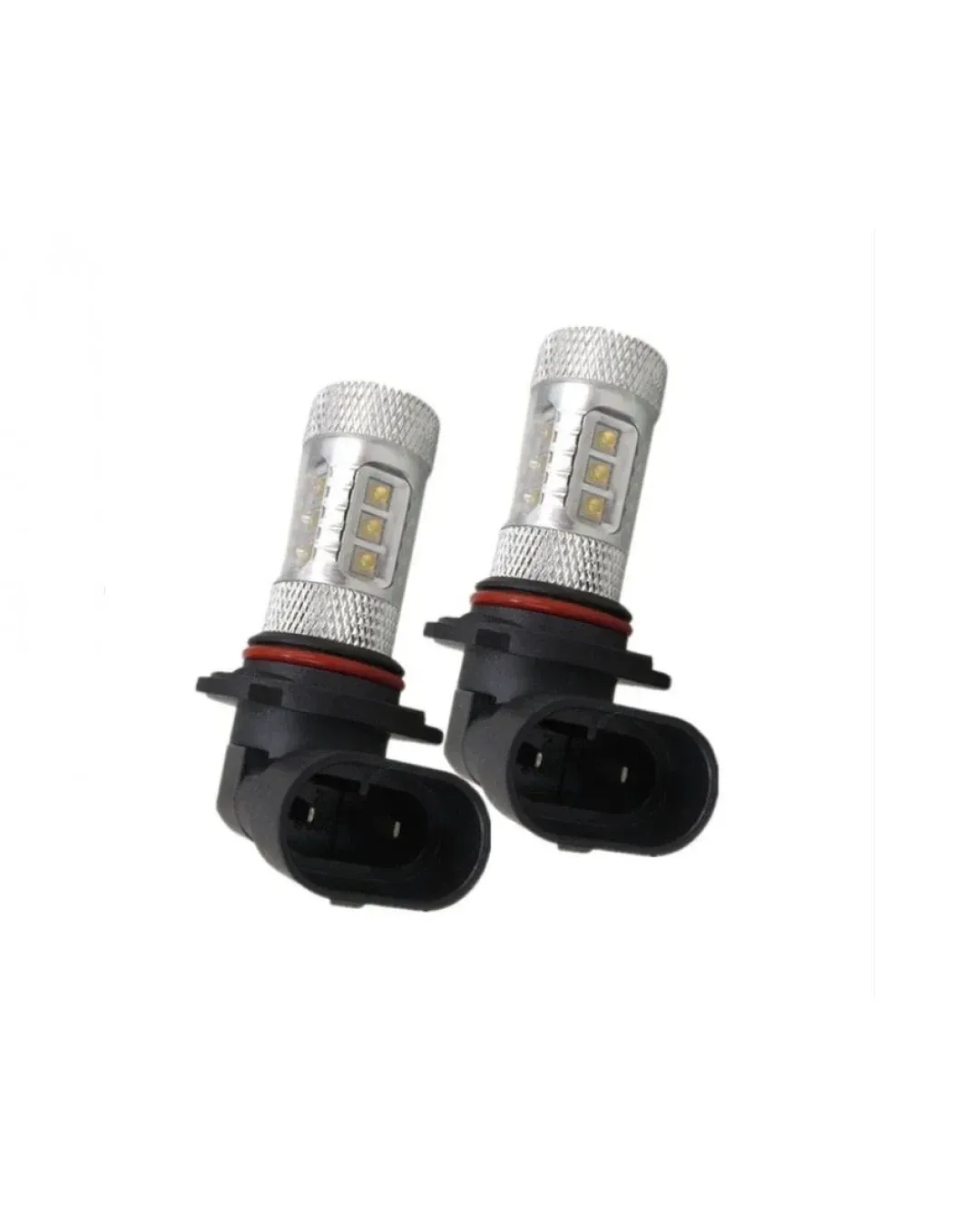 Комплект LED Диодни Крушки С Лупа HB4 9006 За Халогени