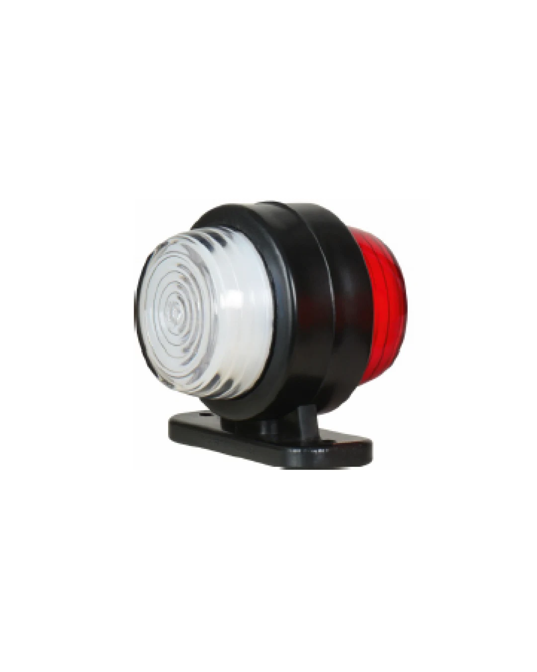 Комплект LED Габаритни Светлини тип рогче с NEON ефект - Червен / Бял 18 диода 12V-24V