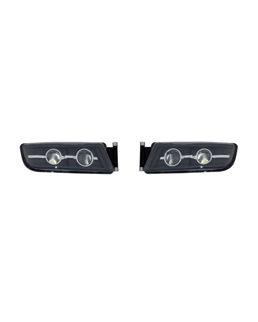 Комплект LED Халогени за мъгла с Дълги Светлини за MAN TGX / TGS / TGL 24V – Двойни лупи OEM 81251016521 / 81251016522