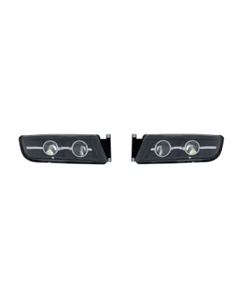 Комплект LED Халогени за мъгла с Дълги Светлини за MAN TGX / TGS / TGL 24V – Двойни лупи OEM 81251016521 / 81251016522