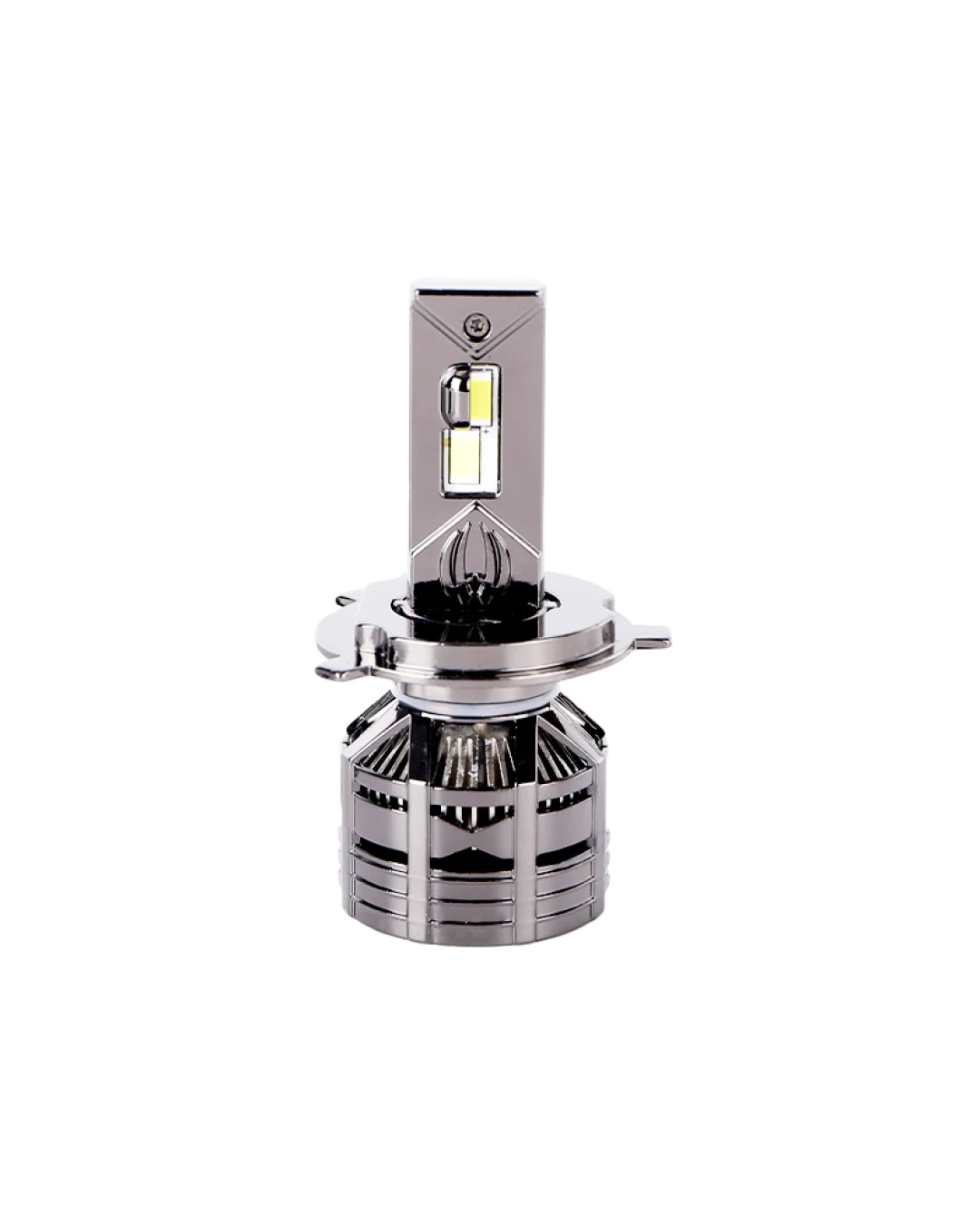 Комплект LED крушки H4 12V 150W 15000lm за фарове Canbus без грешки 6000К къси/дълги
