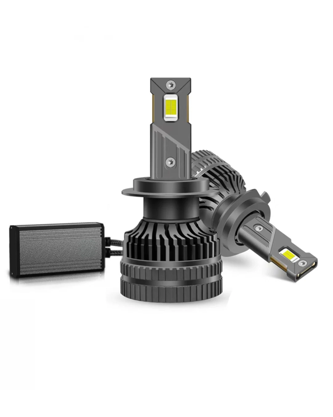 Комплект LED крушки H7 – 12V-24V 60W 6500LM 6000K CANBUS без грешки