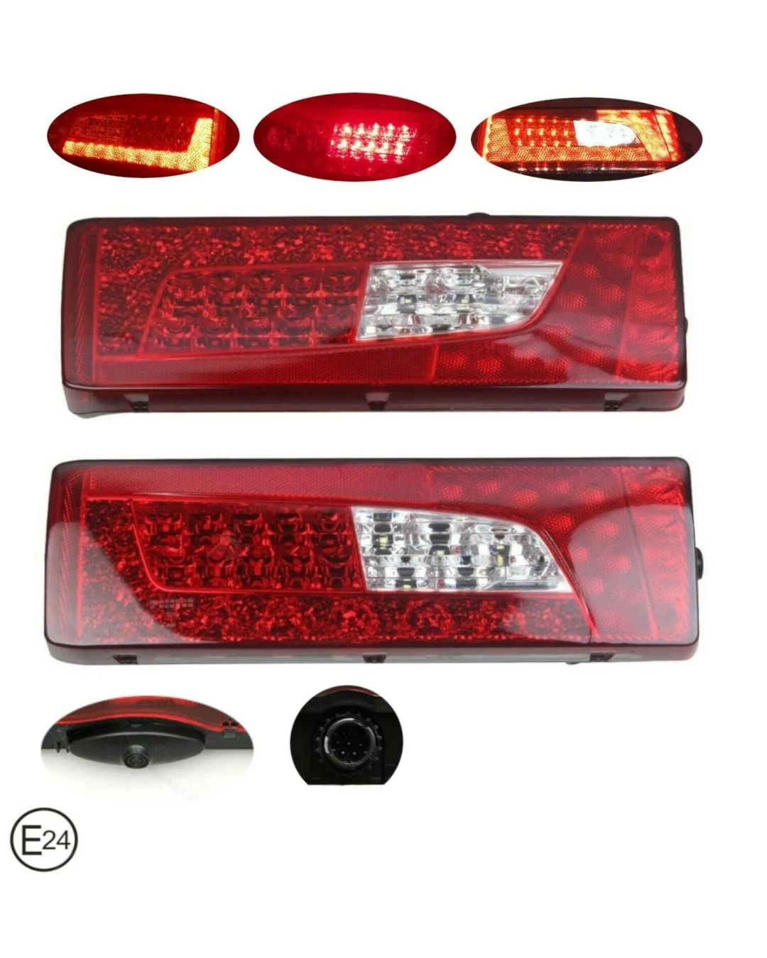 Комплект LED Стопове, 8 Функции, За Скания Scania L, P, G, R, S, CP, CG, CR, CT 2017+
