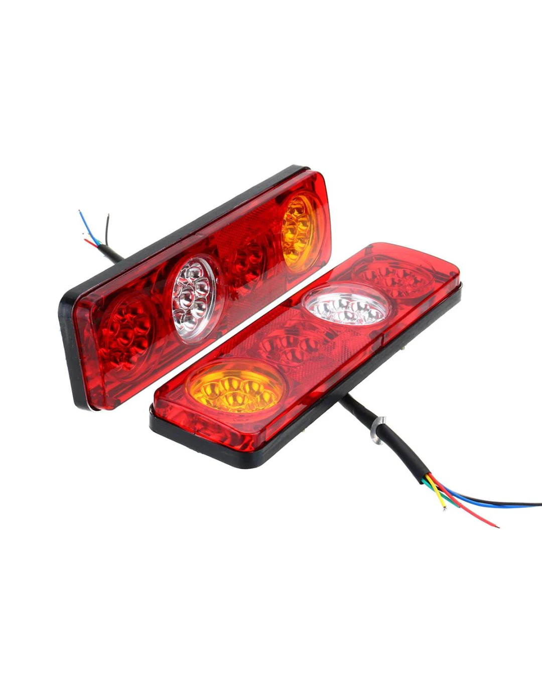 Комплект LED стопове мигач задна светлина 12V за камион, бус, ТИР, ремарке
