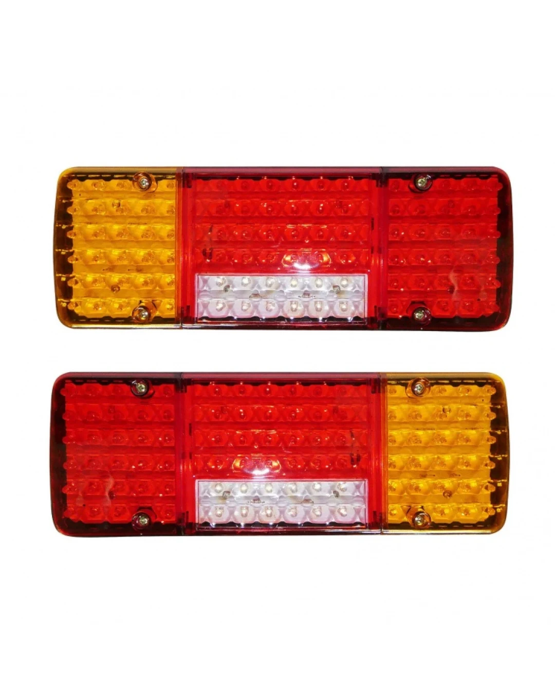 Комплект LED стопове мигач задна светлина 12V за камион бус ТИР, ремарке