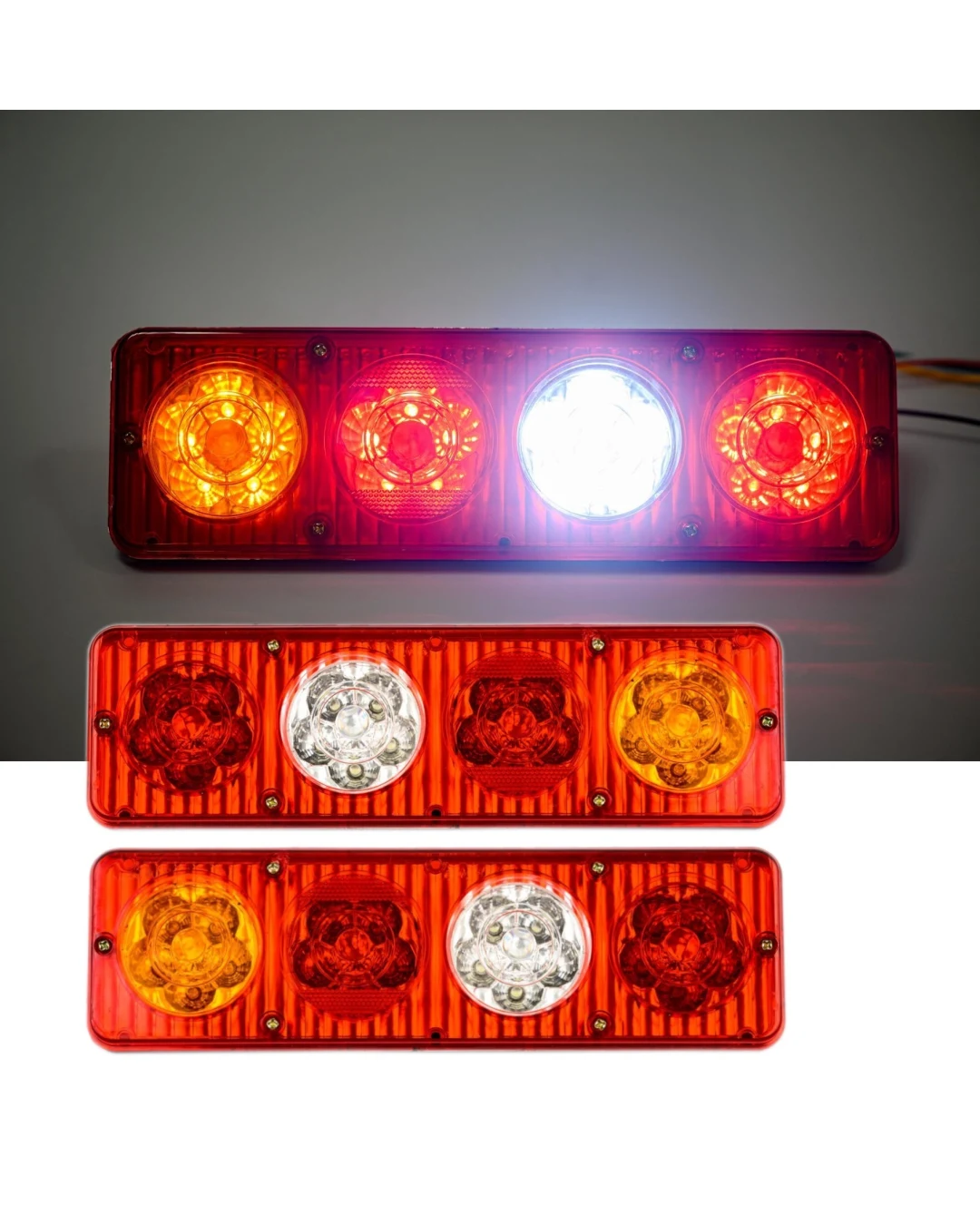 Комплект LED стопове мигач задна светлина 24V за камион бус ТИР, ремарке ST0152