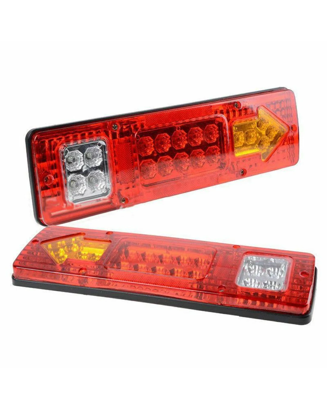 Комплект LED стопове стоп светлина с мигач задна светлина 12v за камион бус ТИР ремарке каравана 29 x 8 cm