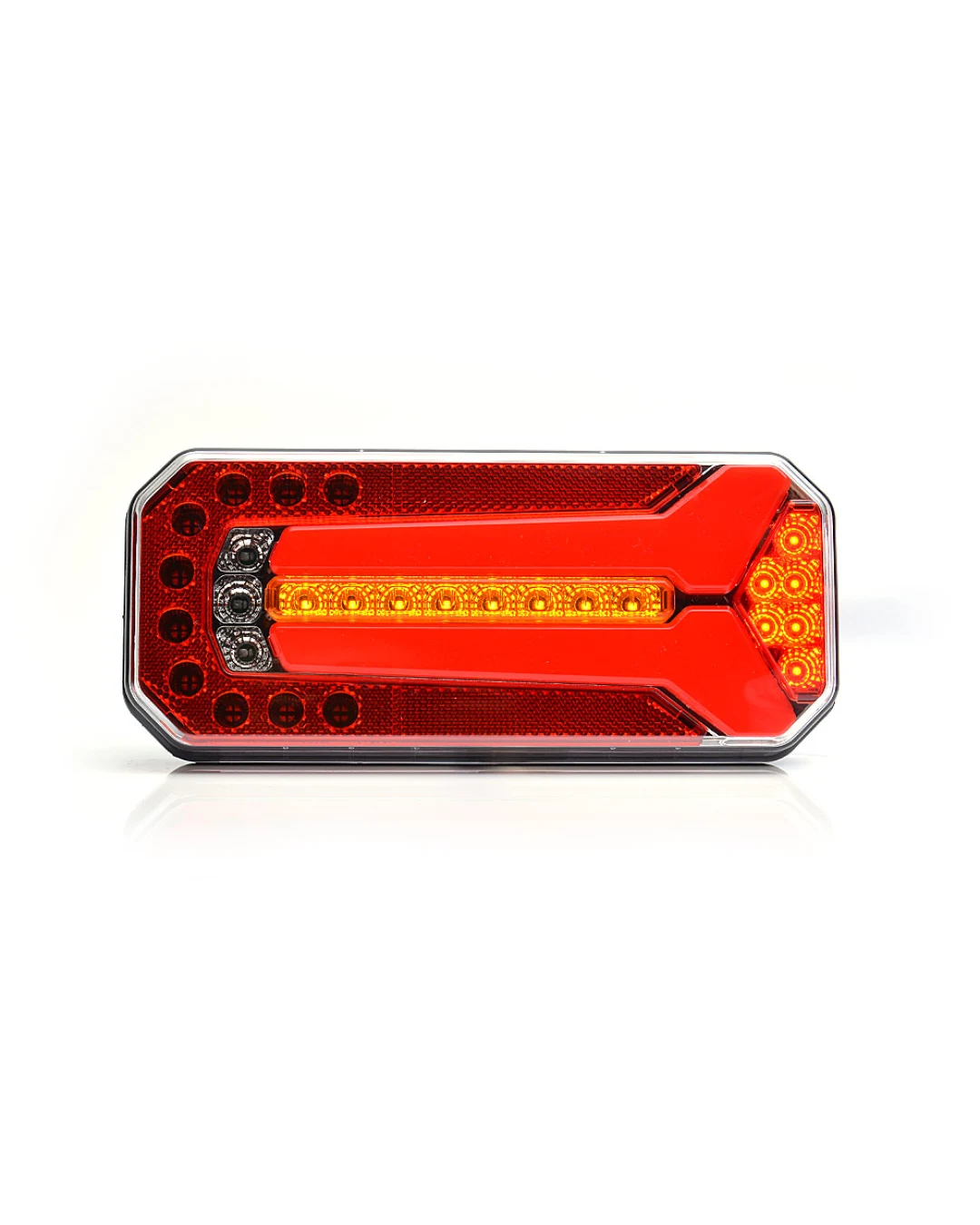 Комплект LED Светодиодни Стопове, Ляв и Десен, 4 Функции, Е-Мark, Неон Ефект, 12V-24V