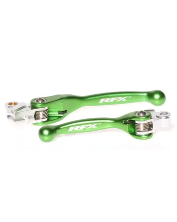 Комплект лостове RFX Race Forged Flexible Lever Set (Green) Kawasaki KXF250/450 13-16