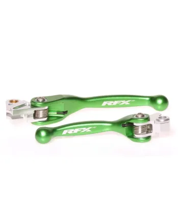 Комплект лостове RFX Race Forged Flexible Lever Set (Green) KXF250/450 04-12 / YZ125/250 01-07 YZF250 01-06 YZF426/450 01-07