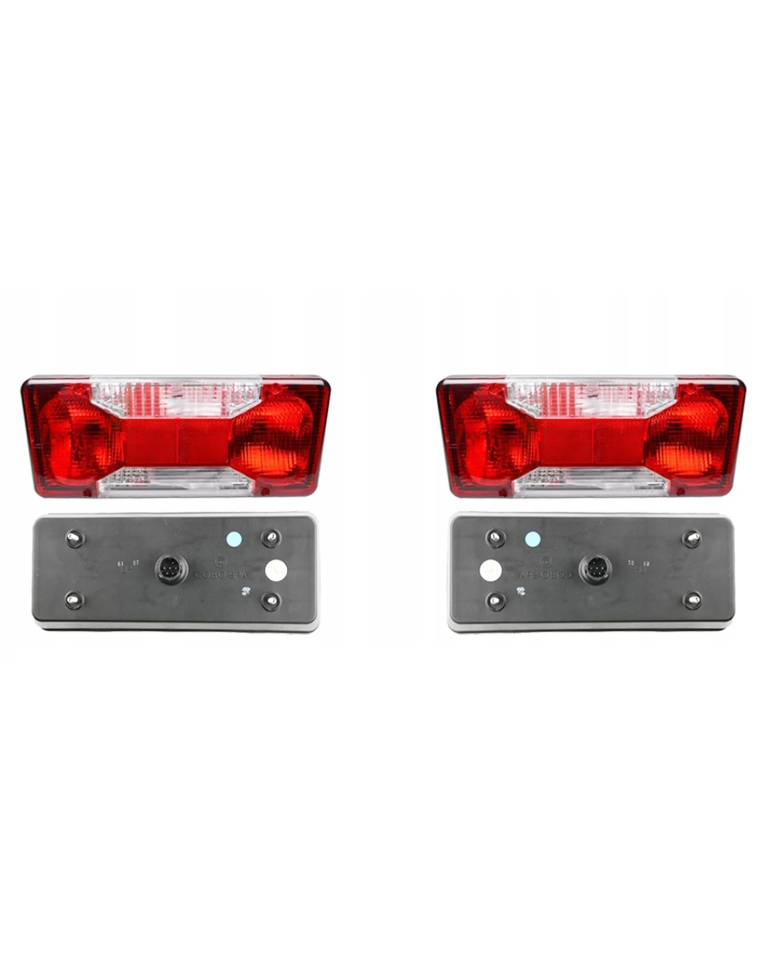 Комплект Ляв + Десен Стоп 12V 24V 300mm X 130 mm За Iveco Daily 2006 E4