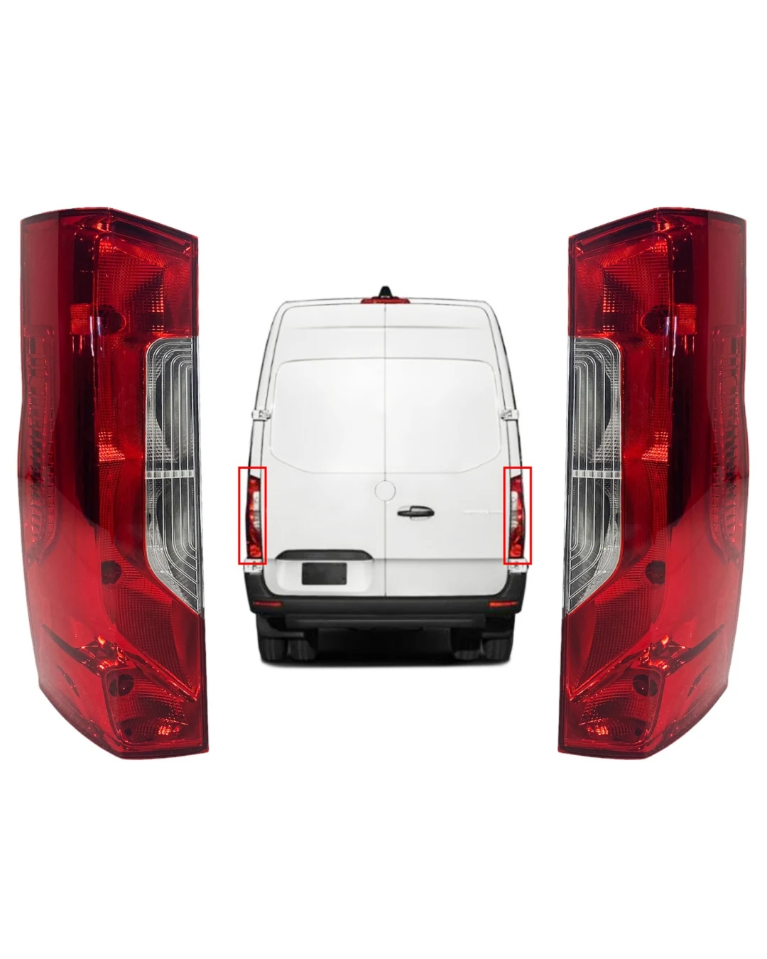 Комплект Ляв Десен Стопове Стоп За Мерцедес Mercedes Спринтер Sprinter W907 W910 2018+