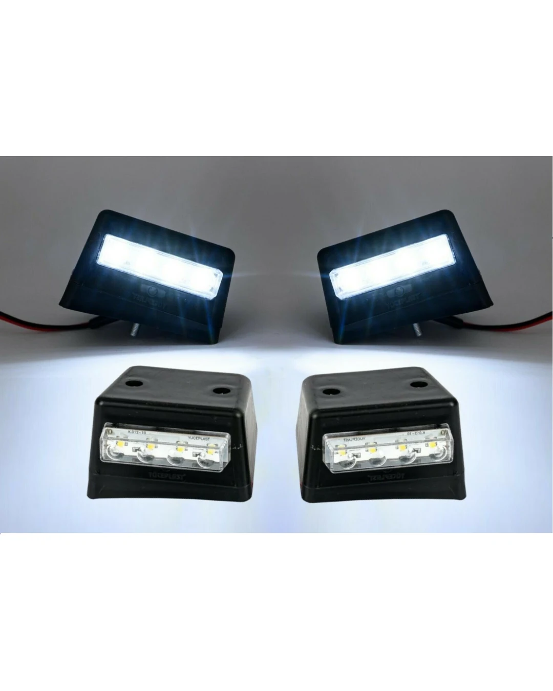 Комплект Лява и Дясна LED Габаритни Светлини 12V за покрив Transit Mk5 Mk6 1991-2006