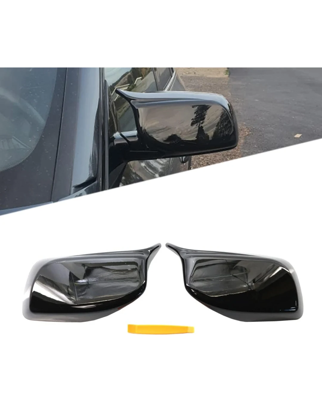 Комплект М-Style капаци за странични огледала за BMW E60 5 серия 2004-2007 PRE-FACELIFT