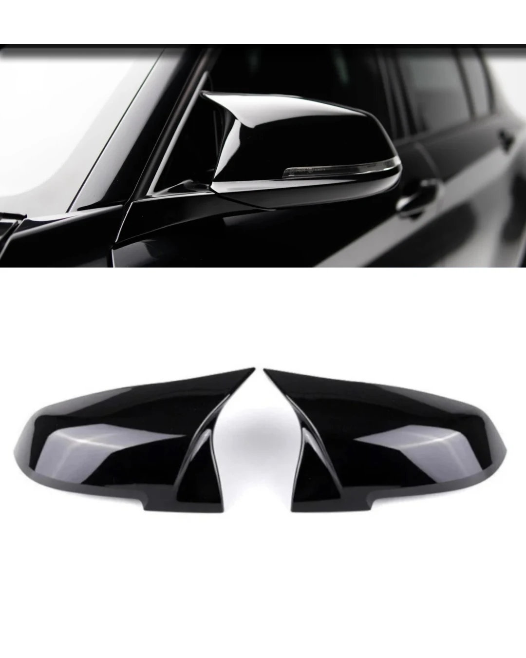 Комплект М-Style капаци за странични огледала за BMW F20 F21 F22 F23 F30 F31 F32 F33 F34 F36 GT 3GT E84 E87 I3S