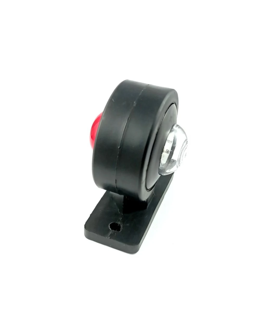 Комплект Мини LED Габаритни Светлини тип рогче - Червен / Бял 12V-24V