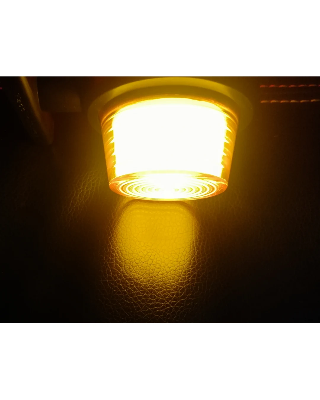 Комплект от 2 броя 12-24V ЛЕД LED Диодни Странични Маркери Рогчета Светлини неон ефект За Камион Ремарке Каравана Кемпер АТВ оранжево