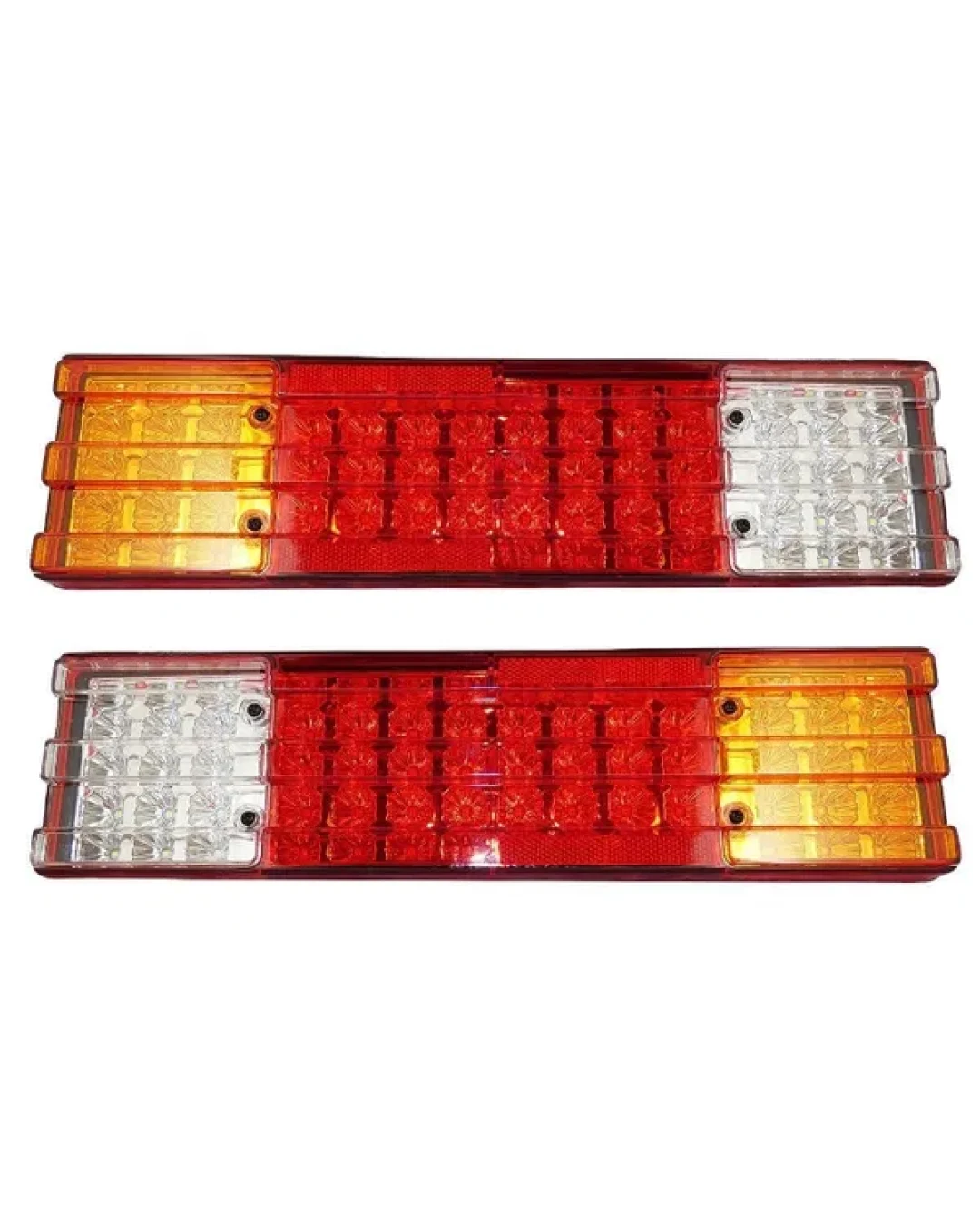 Комплект от 2 Броя Диодни LED Лед стопове 12V 420mm x 110mm x 75mm подходящи за Бус Камион Тир Ремарке Каравана