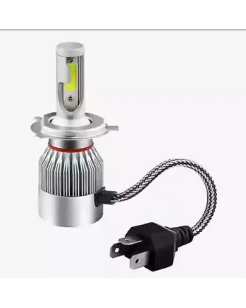 Комплект от 2 броя LED диодни крушки за фар фарове H4 12V 36W