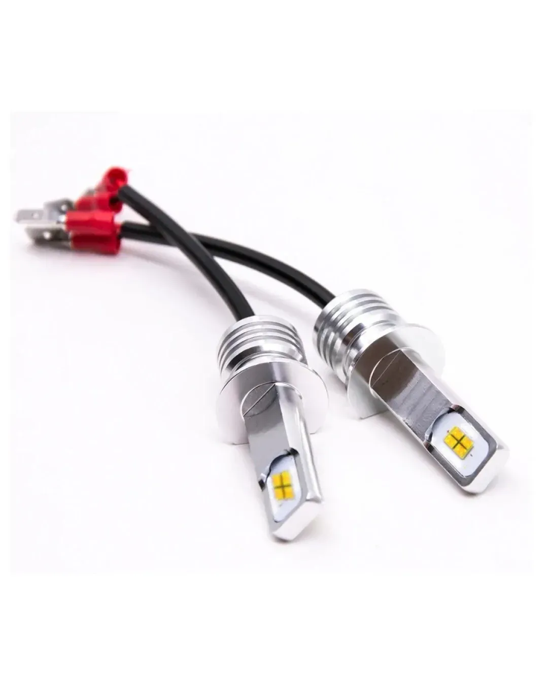 Комплект от 2 броя ЛЕД LED крушки за фарове H1 Х1 12V-24V Бели 6000k