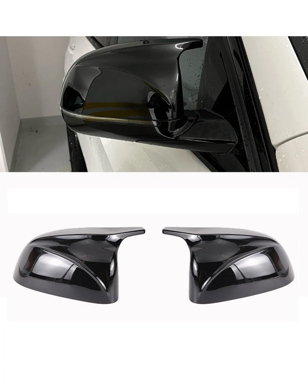 Комплект от 2бр. Batman Style капаци за странични огледала за BMW X3 X4 X5 X6 X7 G01 G08 G02 G05 G06 G07