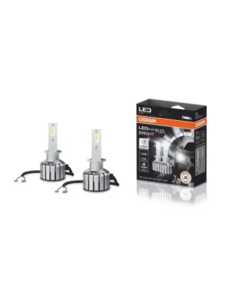 Комплект от 2бр Лед Led Диодни Крушки Osram H1 LEDriving HL BRIGHT +300% за фарове 12V