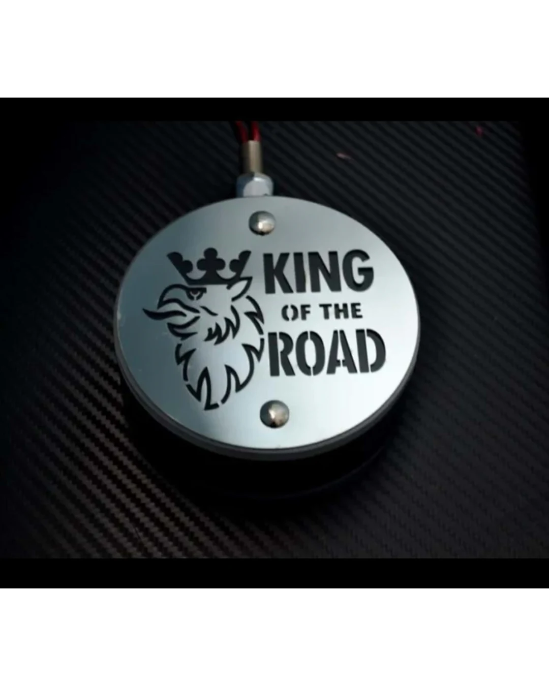 Комплект от 2бр Светодиодни LED Лед Габарити Обеци 24V бяло-червено King