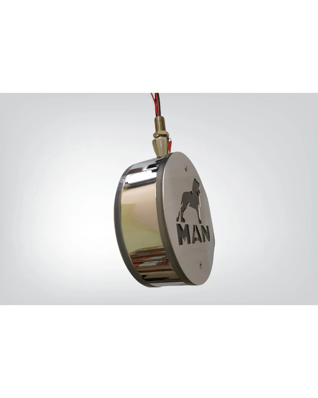 Комплект от 2бр Светодиодни LED Лед Габарити Обеци 24V бяло-червено MN