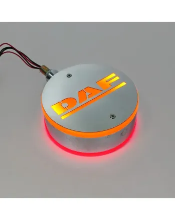 Комплект от 2бр Светодиодни LED Лед Габарити Обеци 24V оранжево-червено DF