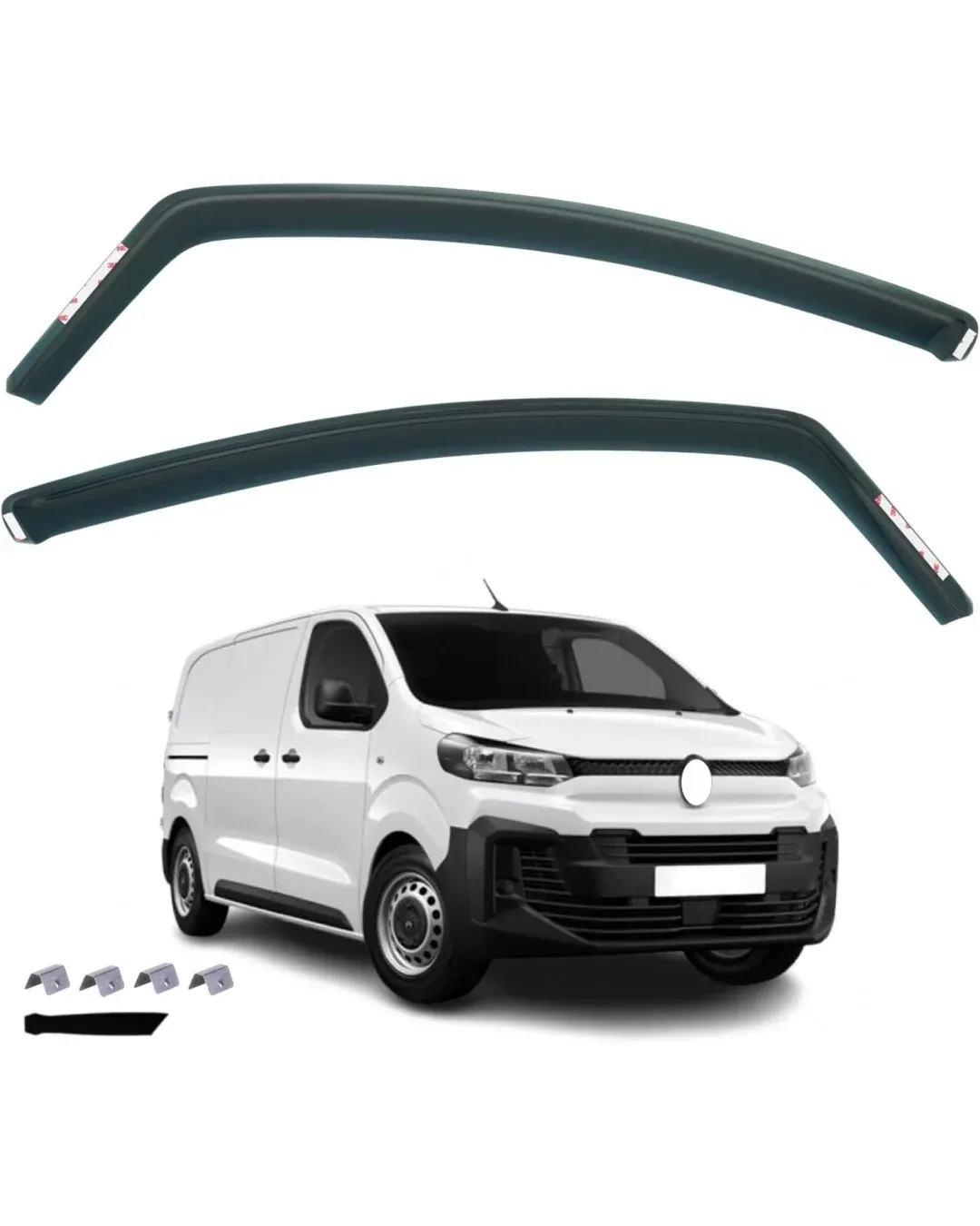 Комплект от 2бр. ветробрани за Citroen Jumpy / Peugeot Expert / Toyota ProAce / Traveller / Fiat Scudo Ulysse Opel Zafira след 2016