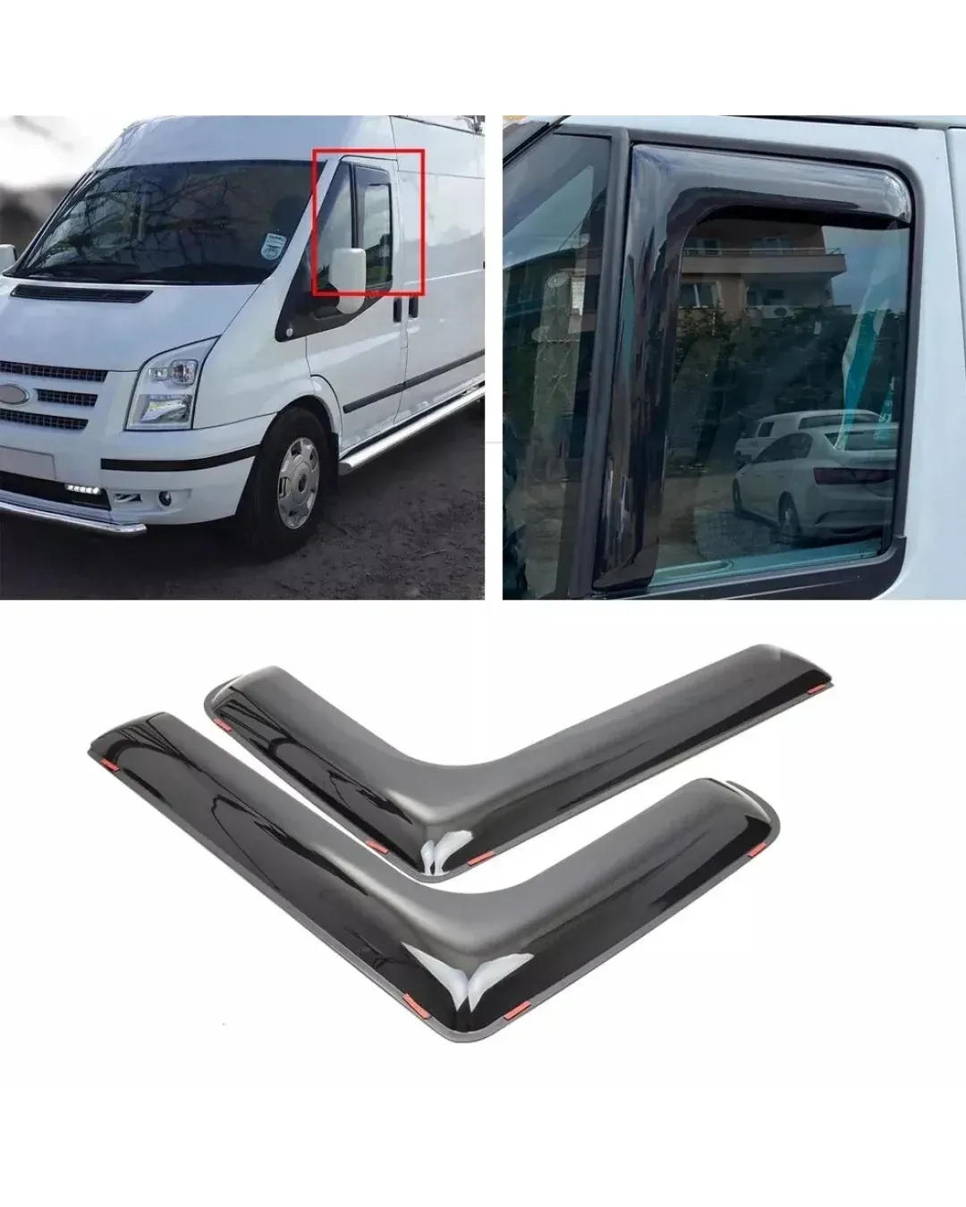 Комплект от 2бр. ветробрани за FORD TRANSIT 2006-2013