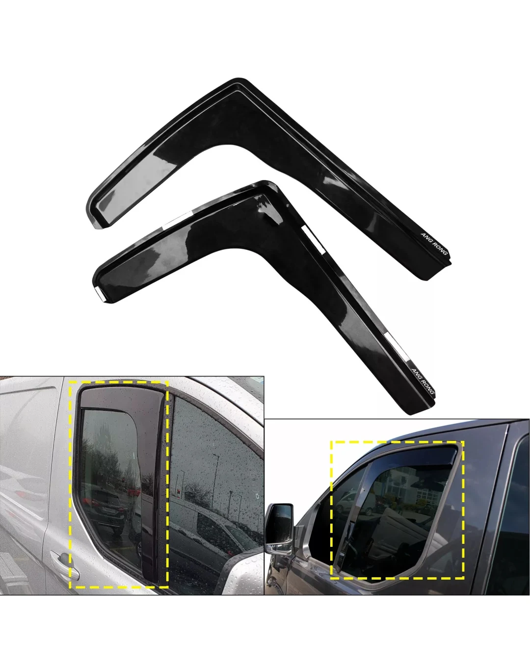 Комплект от 2бр. ветробрани за Ford Transit Custom / Tourneo Custom - 2012+