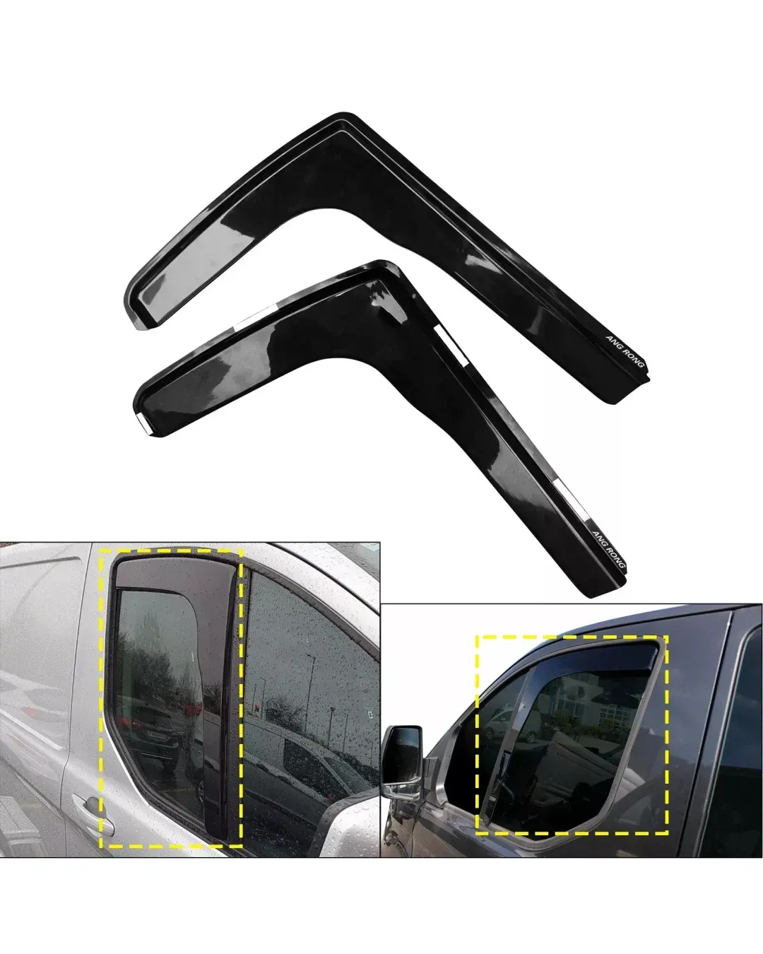 Комплект от 2бр. ветробрани за Ford Transit Custom / Tourneo Custom - 2012+