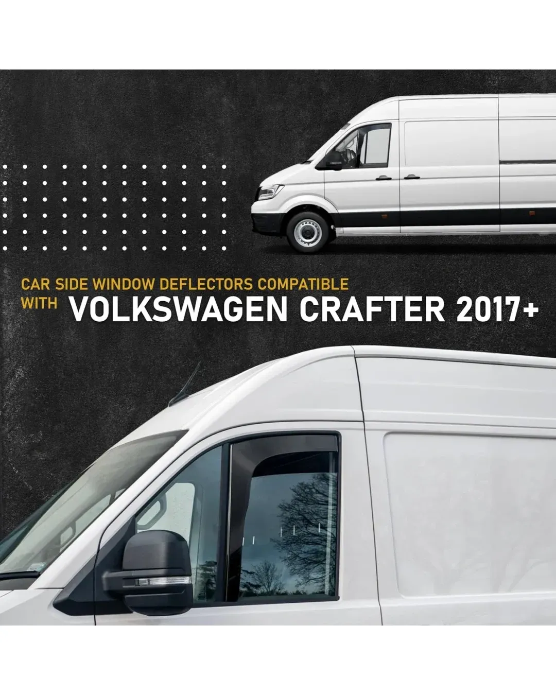 Комплект от 2бр. ветробрани за VW CRAFTER/MAN TGE 2017+