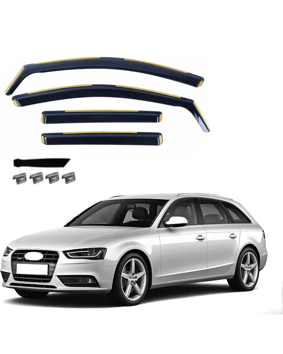 Комплект от 4бр. ветробрани за AUDI A4 B8 5D Combi 2009 - 2015 г.