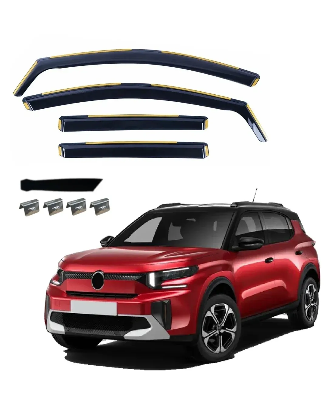 Комплект от 4бр. ветробрани за CITROEN C3 AIRCROSS II 2024 г. +