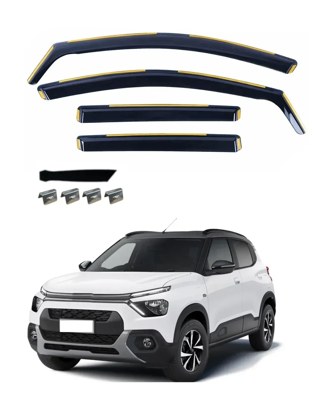 Комплект от 4бр. ветробрани за CITROEN C3 IV 2024+
