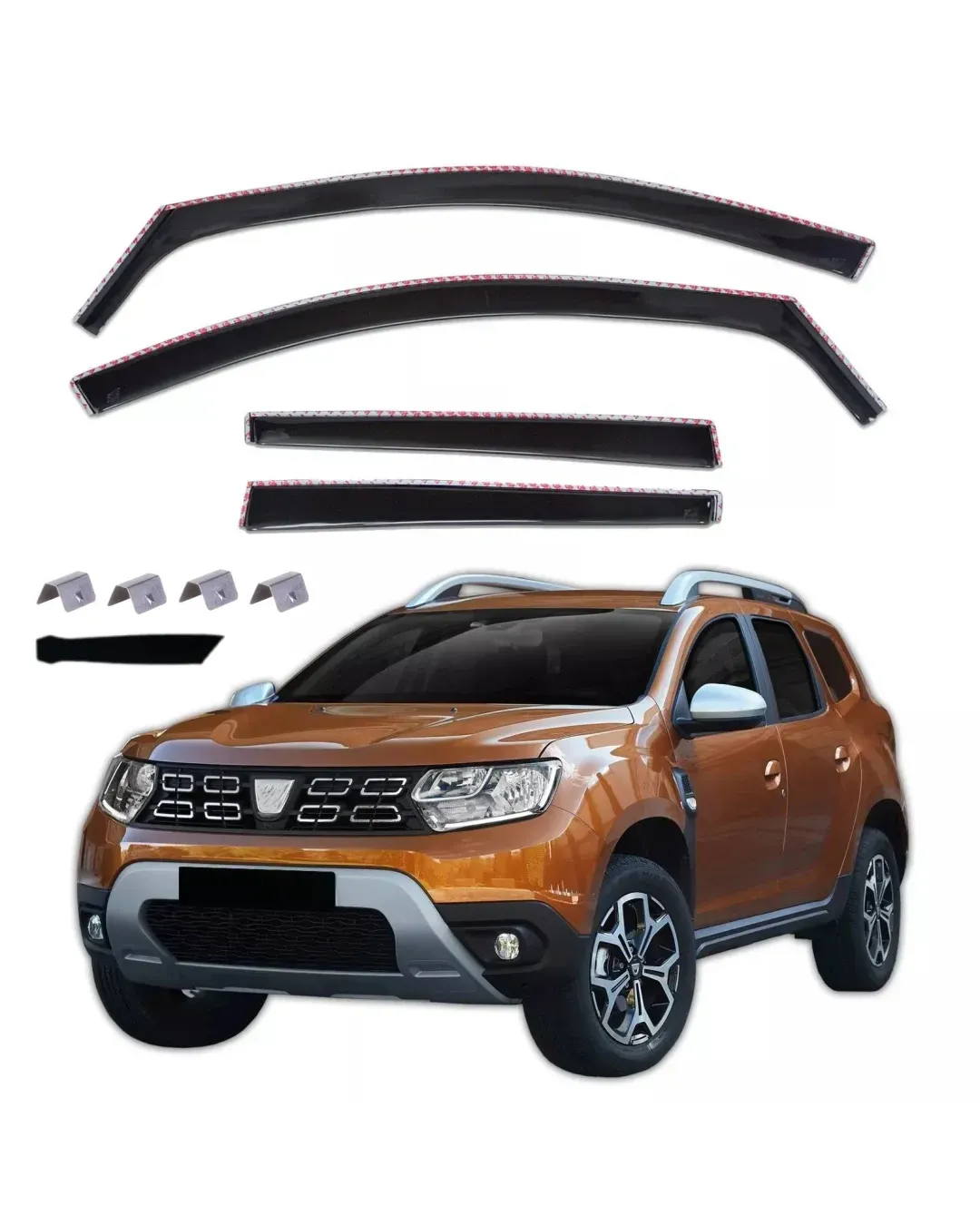 Комплект от 4бр. ветробрани за DACIA DUSTER 2 2017-2023