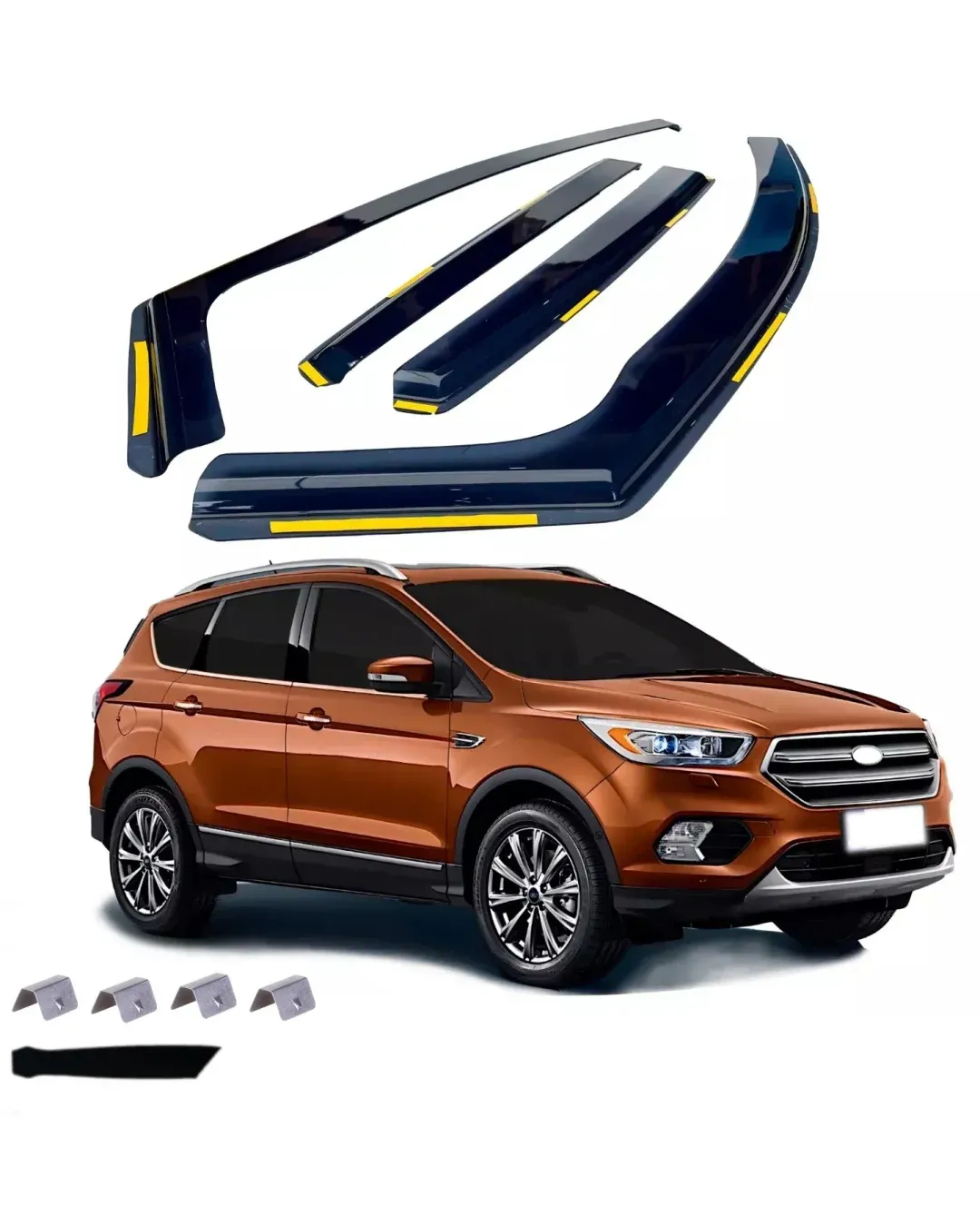 Комплект от 4бр. ветробрани за FORD ESCAPE / KUGA 2013-2019