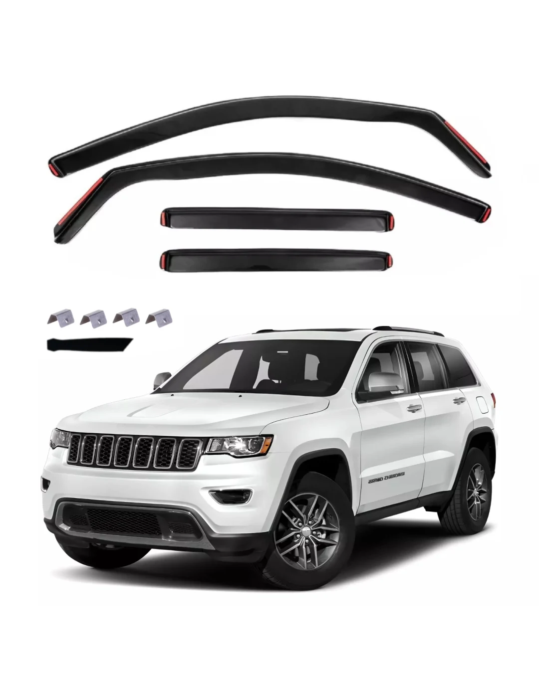 Комплект от 4бр. ветробрани за JEEP Grand Cherokee - 2011-2021