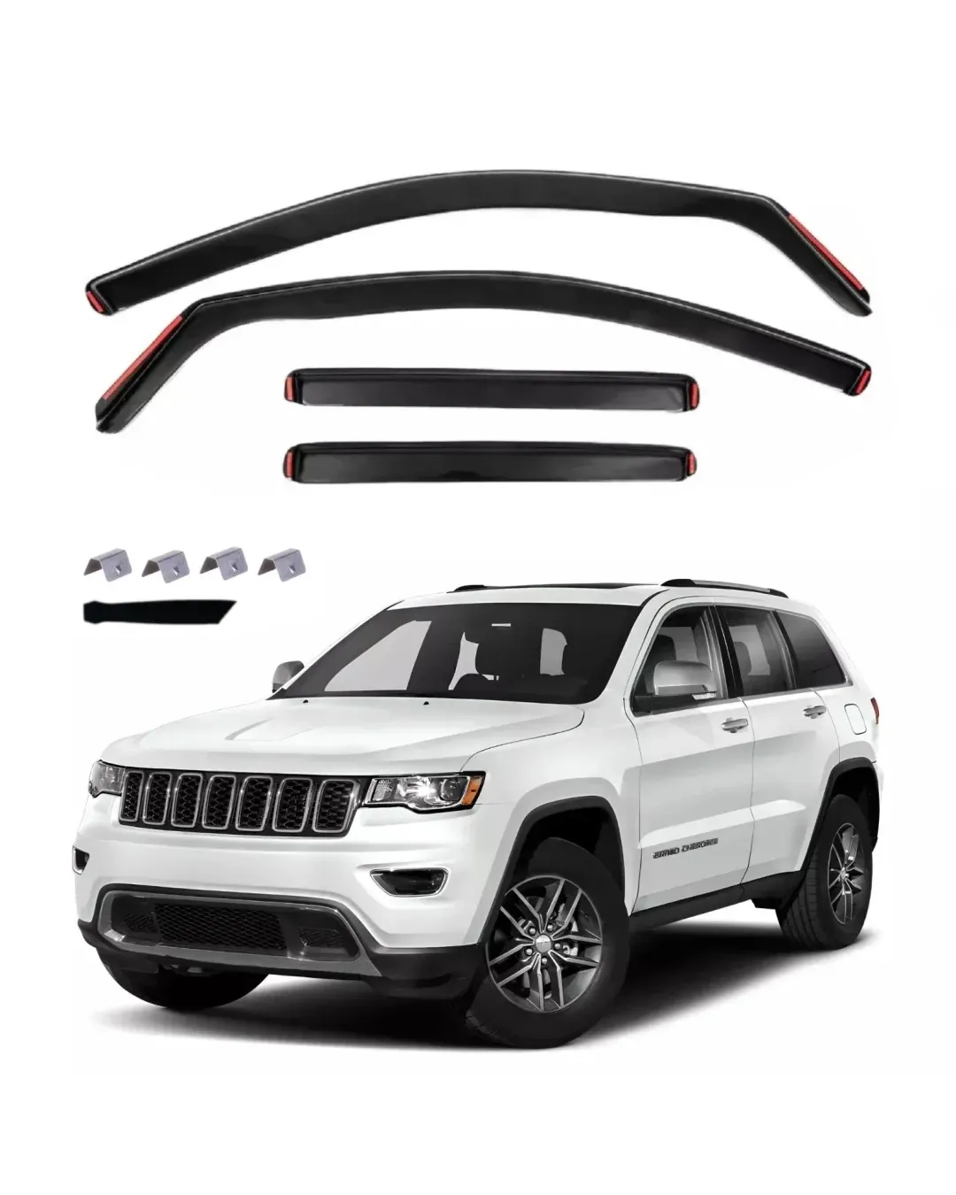 Комплект от 4бр. ветробрани за JEEP Grand Cherokee - 2011-2021