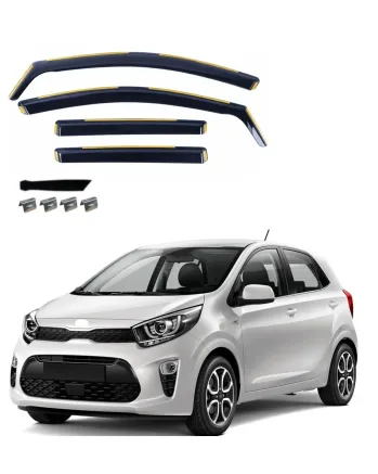 Комплект от 4бр. ветробрани за KIA PICANTO III 5D 2017 г. +