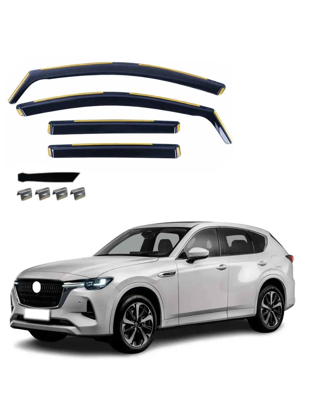 Комплект от 4бр. ветробрани за MAZDA CX-60 2022 г. +
