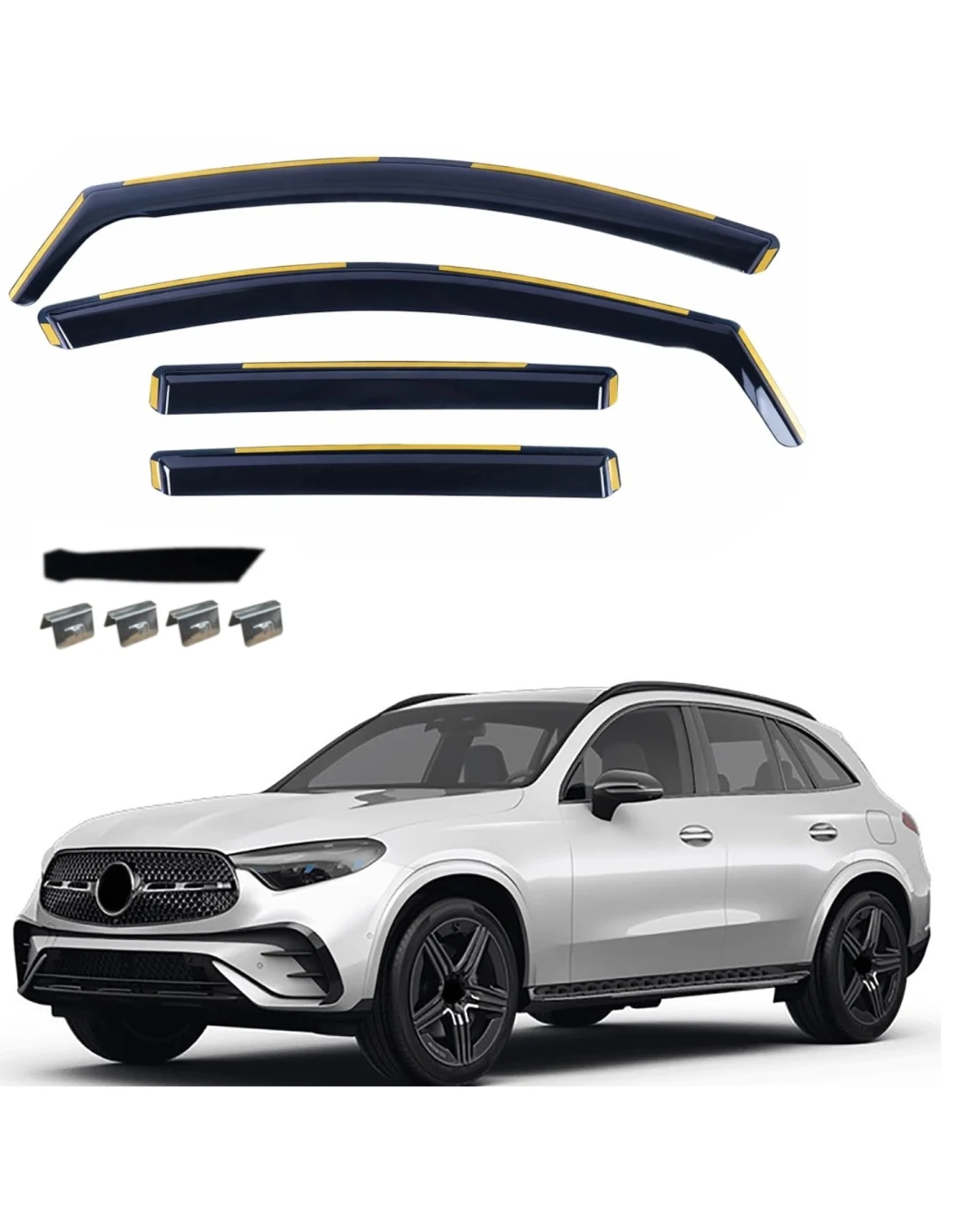 Комплект от 4бр. ветробрани за Mercedes-Benz GLC (X254) 2022г.+