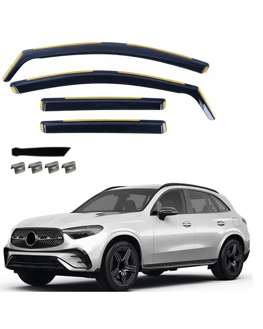 Комплект от 4бр. ветробрани за Mercedes-Benz GLC (X254) 2022г.+
